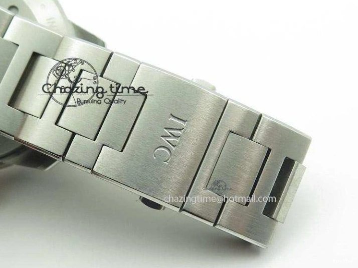 MIROTIME 0211 Classic Aquatimer Chrono IW376803 V6F 1:1 Best Edition Black Dial On SS Bracelet A 7361